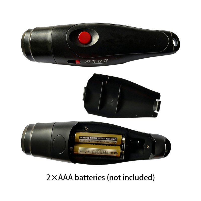 Rechargeable Digital Whistle Electronic Whistle with 3 Sound Modes Neck Strap