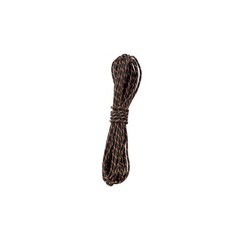 35ft Black Orange Silver Reflective Paracord 550lb Break Strength USA Made