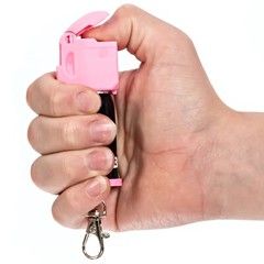 2 Pack Burn Pepper Spray 1/2oz Self Defense Security Protection Pink