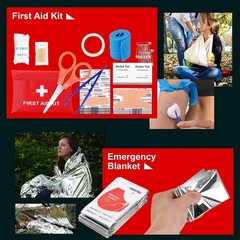 PIXATO Survival Kits, Survival Gear and Equipment 116-in-1, Emergency Kit with F