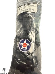New Paracord Accessory 5/8 inch whistle buckles – Black – Pack of 12
