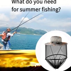 Anti-Mosquito Bug Bee Insect Head Net Hat Men Cap Sun Protection Fishing Hiking