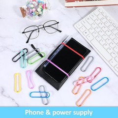 30 Pcs Colored Rubber Bands 3 Inches Silicone Colorful