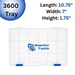 3600 (10.5 x 6.5 x 1.85), 3700 (13.5 x 8.5 x 1.94), 3600 Trays (2-pack)