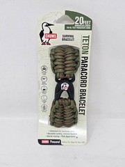 Chums Teton Paracord Survival Bracelet, 20 ft Unraveled Length – New