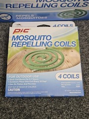 12 Pack PIC Mosquito Repelling Coils 4 Coils Per Pack Backyard Bug Insect Burner