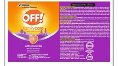x3 Insect Repellent OFF! Family Care Picaridin Aerosol Spray Deet Free 5 oz (3)