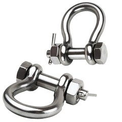 Boat Anchor Bow Shackle 316 Stainless Steel with Cotter Pin Marine Grade