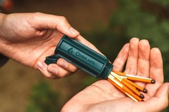 Coghlan’s Waterproof Match Box – Durable Outdoor Camping Gear, Essential Surviva