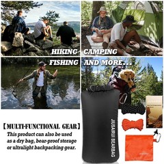 7.8Oz Ultralight Bear Bag Hanging Kit: 30D Waterproof Bear Proof Food Storage fo