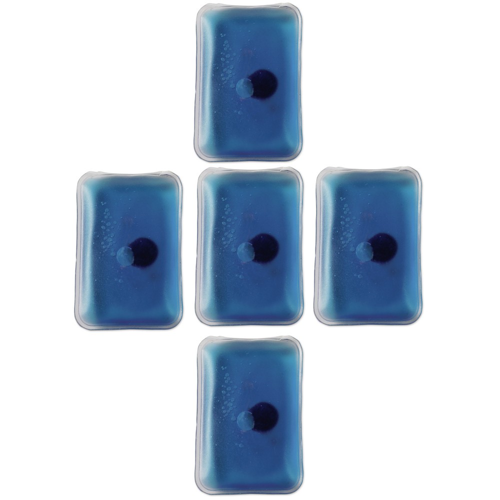 Set of 5 Reusable Heat Pads/Hand Warmers in rectangular shape.Skiing/Handwarmer