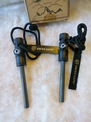 Swiss Safe All Weather Condition 2 Pack Fire Started 5-in-1