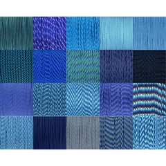 Blue Blend 550 Type III Paracord | 10 foot Hank | Variety of 24 Colors |
