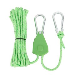 Rope Lanyard Strap Tent Pulley 100g Adjustable Fastener Ratchet Hanger