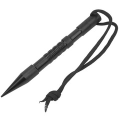 12Pcs/Set Black Aluminium Parachute Cord Needles Set Bracelets DIY Knitting Tool