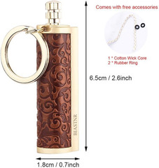 Permanent Match, Keychain Matchstick Fire Starter Immortal Lighter, Flint Match