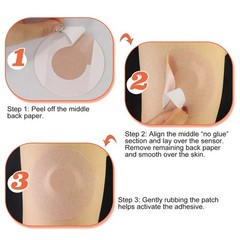 30Pcs Sensor Adhesive Patch Lightweight Prevent Slipping Waterproof Sensor NY