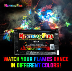 Mystical Fire Color Changing Packets – Colorful Fire Changer Packets 50Pk | 50-P