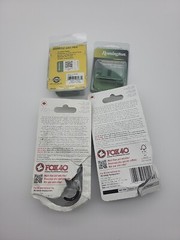Fox 40 Classic Official Whistle with Fingergrip/Remington Whistle with Pea