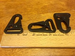 (2-Pack) 12” Black Adjustable Wrist Strap Lanyard HK Hook Carabiner 550 Paracord