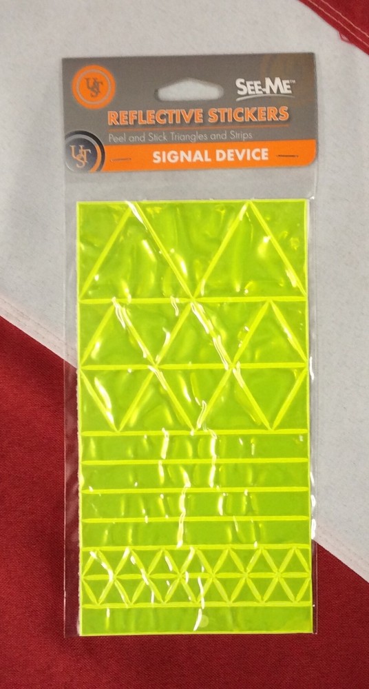 See Me Reflectivie stickers peel stick survival emergency prepare tactical UST