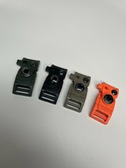 EDC Survival Buckle for bags etc – compass firesteel scraper tool wrench – Olive