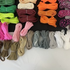 76 Colord 550 Paracord Combo Crafting Kit Survival Parachute Cord Making 10ft Ea