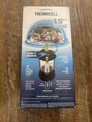 THERMACELL Patio Shield Unscented All Purpose Outdoor Lantern 15 ft zone