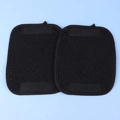 1Pair Shoulder Strap Pad Shoulder Relief Pad Black Decompression Air Cushions