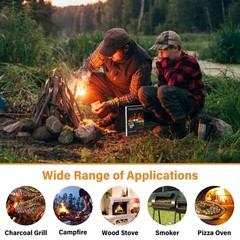 Natural Fire Starters for Outdoor: 32 Cubes Fire Starter Campfire Fireplace C…