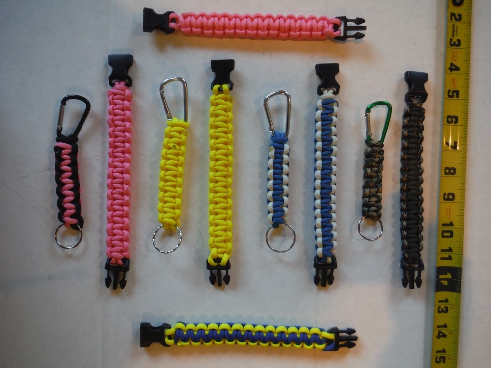 Very Nice paracord (10) Piece set Made in USA Lot #2