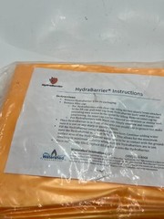 Watershed Innovation HydraBarrier Standard Sandbag Alternative, 24’L x 4H Orange