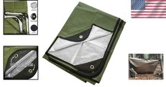 Lightweight Thermal Survival Blanket 60x82in – Compact, Waterproof & Windproof