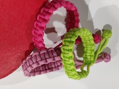 SET OF 3 HANDMADE MAD MAX FURY ROAD STYLE PARACORD UNISEX BRACELET CHOOSE COLOR