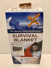 Blizzard Survival Shelter Orange BPS-10 Survival Shelter New