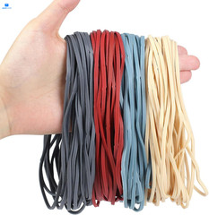 Large Rubber Bands, 120 Pcs, Light Beige, wine red, dusty blue ,black gray