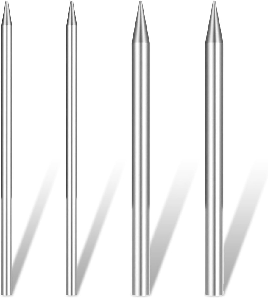 4 Pcs Paracord Lacing Needle Tools 2 Size Stainless Steel 550 Paracord FID Lacin