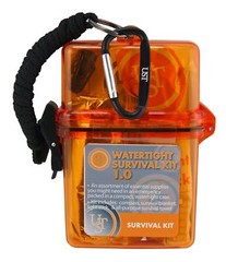 Watertight Survival Kit Blanket and Emergency Tools Camping, Outdoor Survival