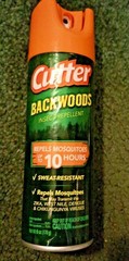 Cutter Backwoods Insect Repellent 6 Oz., Repels Up To 10Hrs, Sweat-Resistant