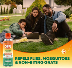 2 Pack OFF! Outdoor Insect & Mosquito Repellent Fogger, Backyard Pretreat 16 oz