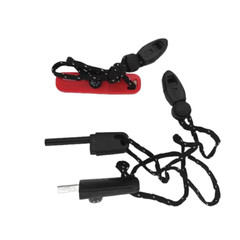 Magnesium Fire Starter Survival Tool, Ferro Rods Fire Striker, Compass, USA SHIP