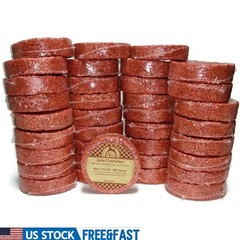 Natural Wood Fire Starters Cedar Wax Disk Easy Light Non Toxic Quick Burn New