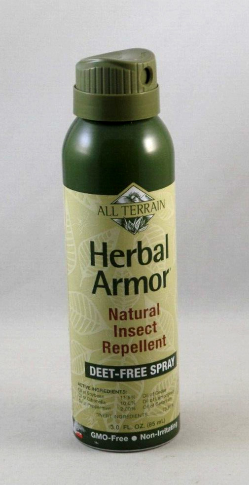 All Terrain Herbal Armor DEET-Free Insect Repellent – 3 oz Continuous Spray