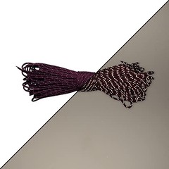 – Fluorescent 1.75mm Reflective Guyline 95 Paracord Tent Rope 65 FT Maroon