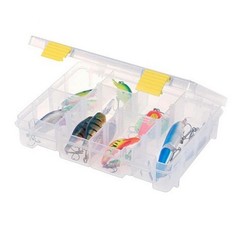 Plano 23705-00 Half-Size Stowaway with Adjustable Dividers, One Size, Clear