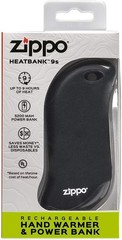 Zippo Heatbank 9s Rechargeable Hand Warmer Black NEW
