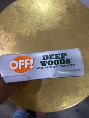 Off! Deep Woods Insect Repellent Towelettes Long Lasting Protection 12 Each