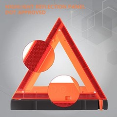 Safety Triangles DOT Approved, Standard Warning Triangles WT-NO SAND