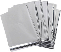 Emergency Mylar Thermal Blankets – 4 Pack | Survival Space Fire Blankets for Out
