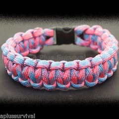 Cotton Candy Paracord Rope Survival Bracelet 550 LB – Made in the USA